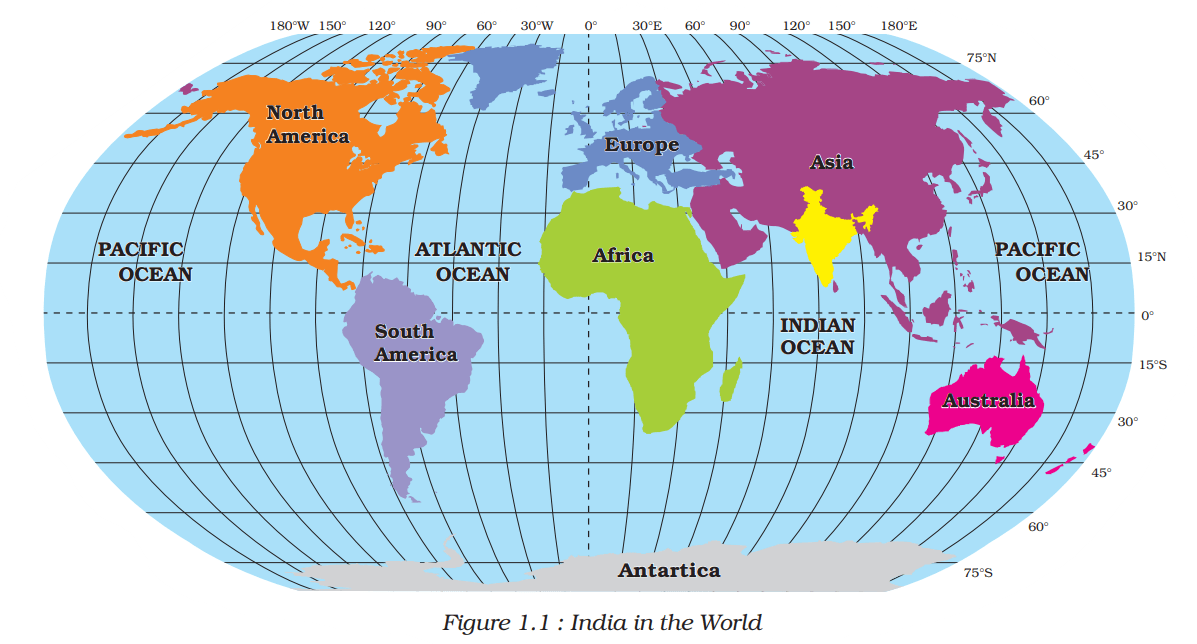 Chapter 1: India – Size and Location Notes Class 9 Geography – Sirji ...