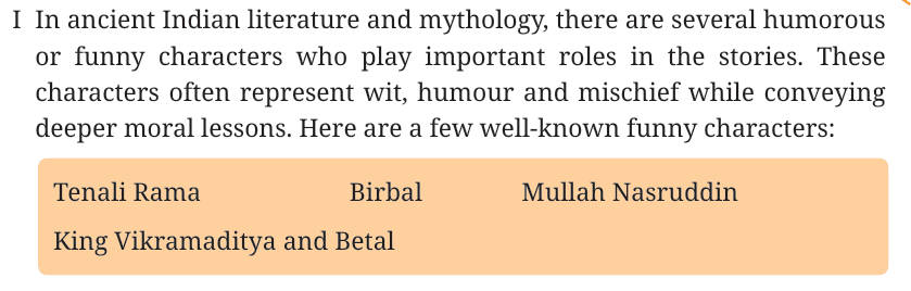 Class 7 A Funny Man Poem- NCERT Q&A Page 67