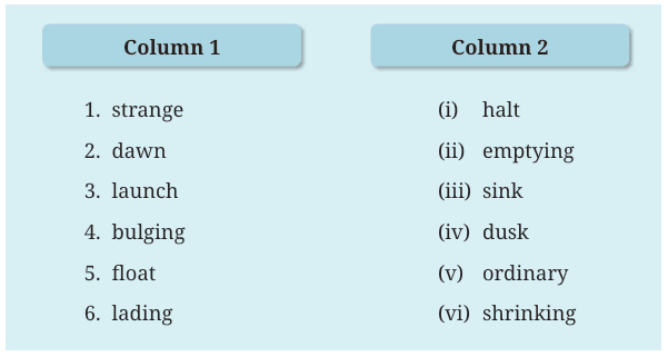 Paper Boats Poem Q&A -End-of-the-text Questions - Let us learn Q III